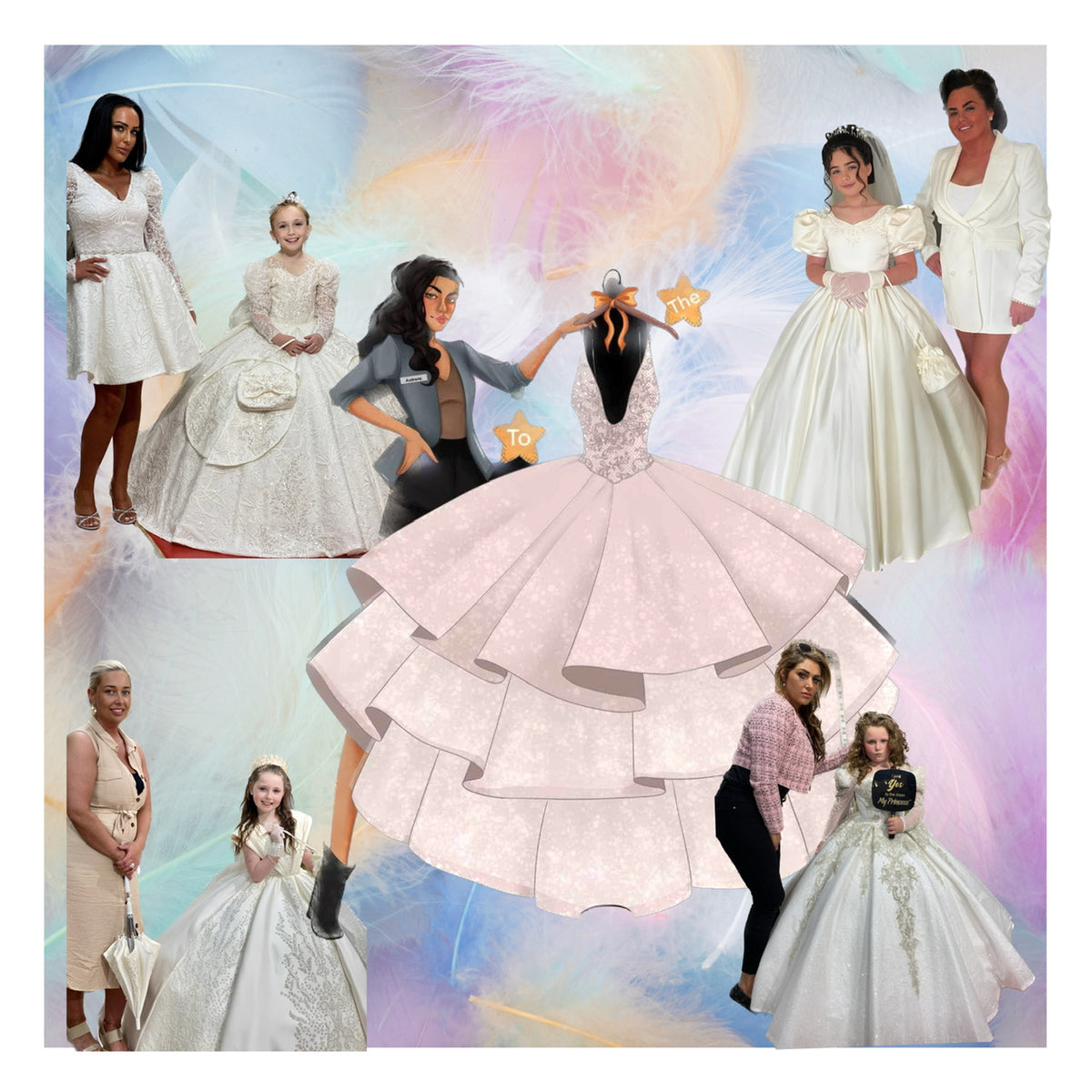 Mother & Daughter Dresses for Communion
