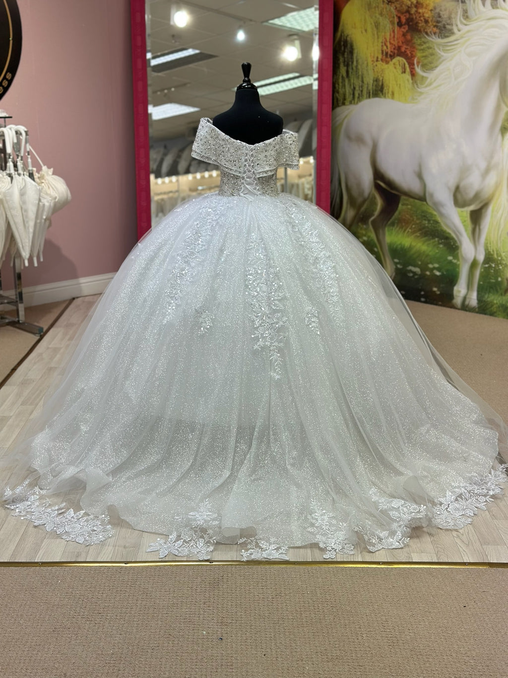 Diamond👗 White / 9-10 Years