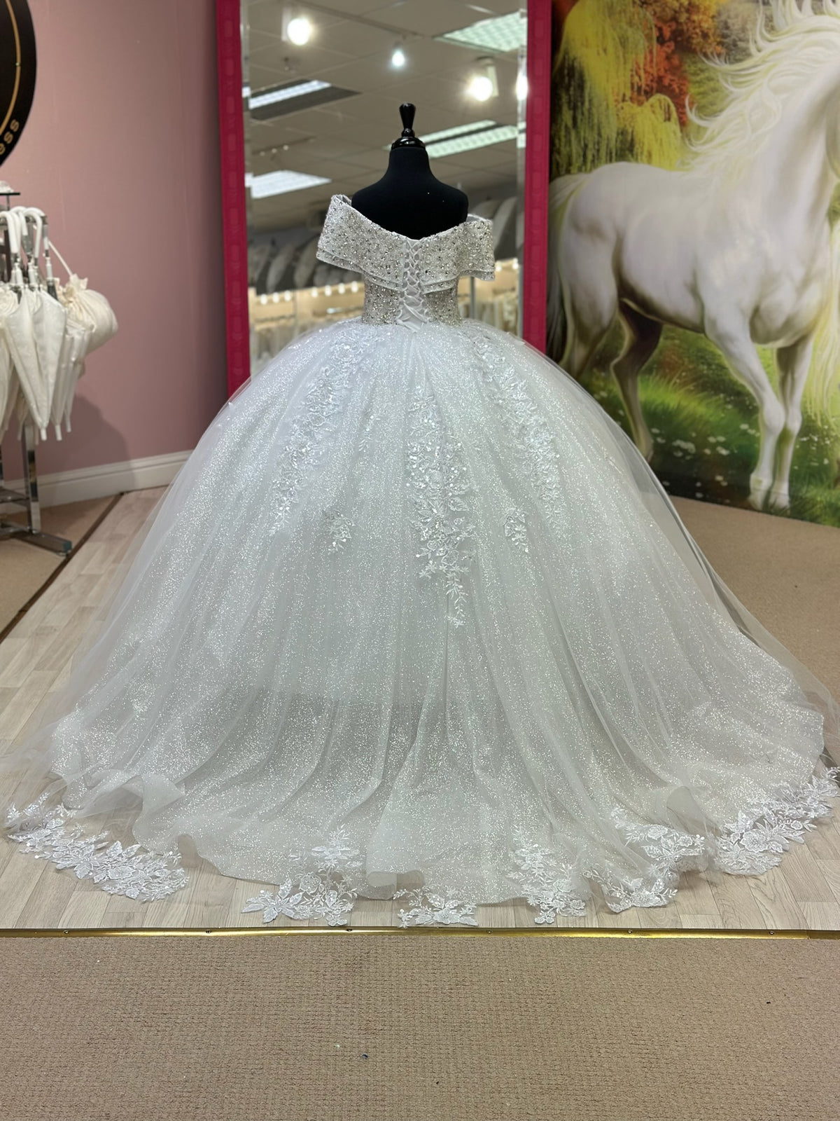 Diamond👗 White / 9-10 Years