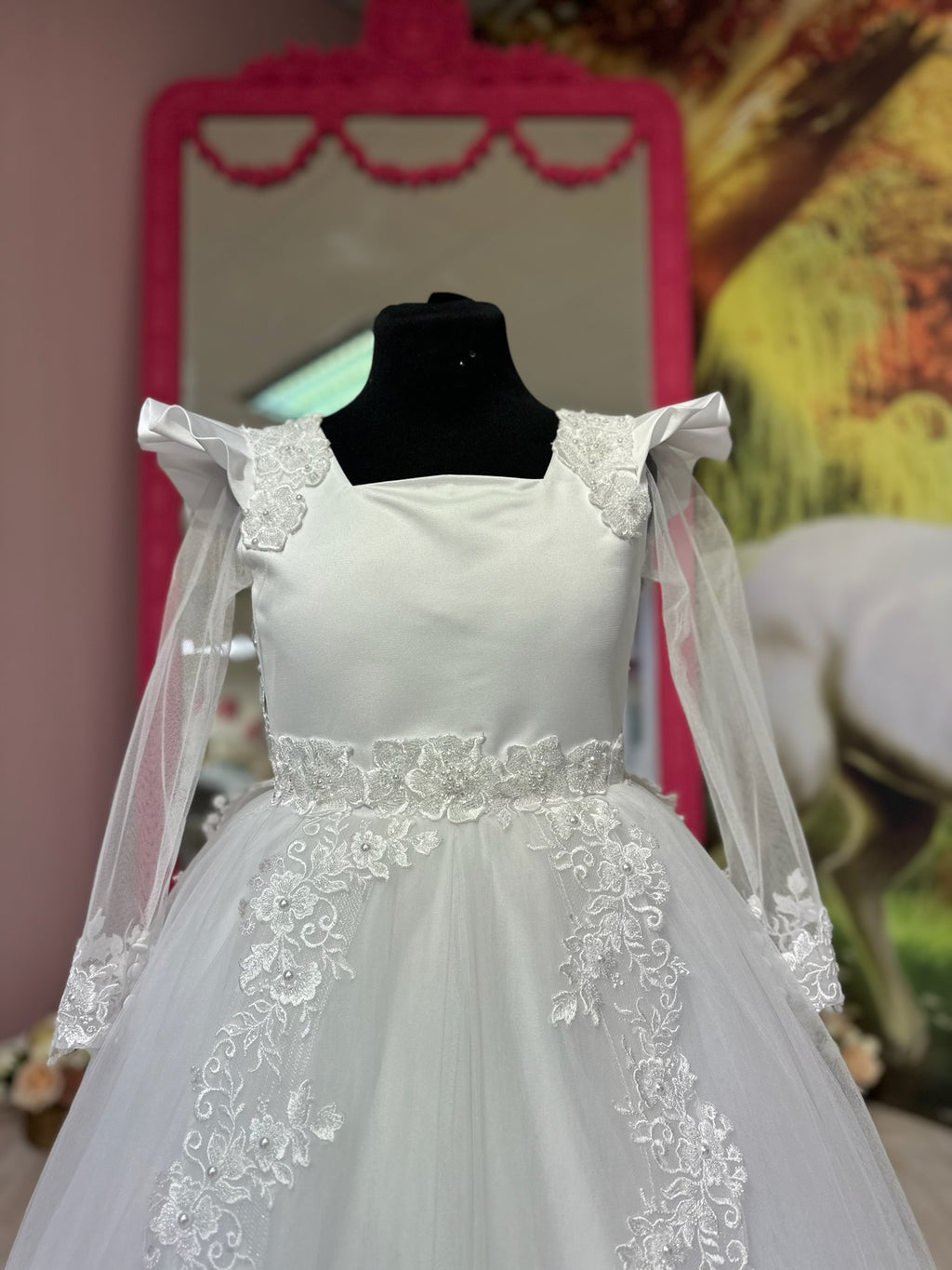 Zoey👗 White / 7-9 Years