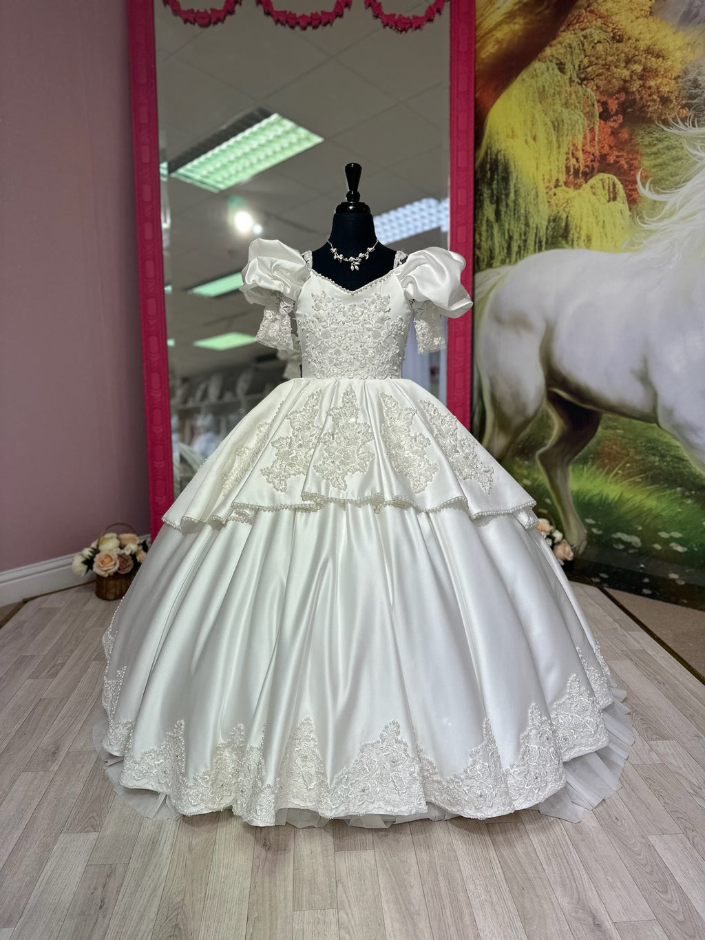 Leida👗 White / 9-10 Years